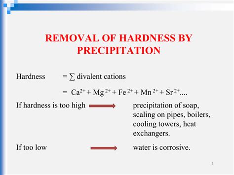 total hardness formula